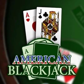 American Blackjack logo – Table Games by Habanero at Mino Casino