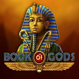 Logo of Book of Gods from BF Games at Mino Casino