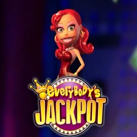 Everybody's Jackpots slot logo by Playtech at Mino Casino