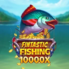 Fintastic Fishing slot logo by Foxium at Mino CasinoFintastic Fishing