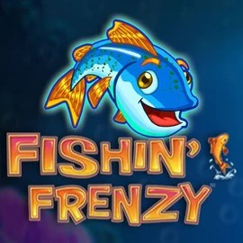 Fishin Frenzy slot logo by Blueprint Gaming at Mino CasinoFishin Frenzy