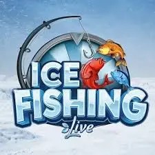 Ice Fishing Live game by Evolution – logo hosted on Mino Casino
