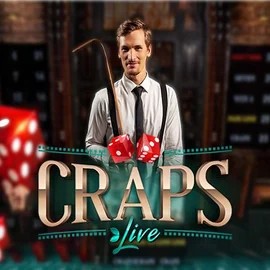 Live Craps logo by Evolution at Mino Casino