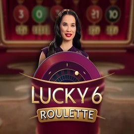 Official Live Casino logo: Lucky 6 Roulette by Pragmatic Play at Mino Casino