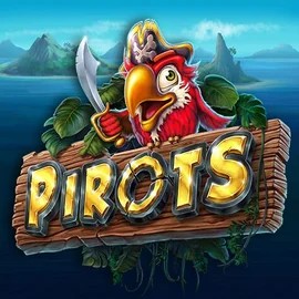 Pirots slot logo by ELK Studios at Mino CasinoPirots