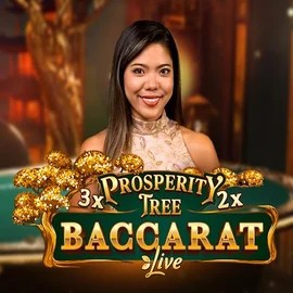 Prosperity Tree Baccarat online game logo by Evolution on minocasino.eu.com