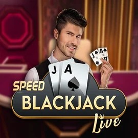 Speed Blackjack game by Pragmatic Play – logo hosted on Mino Casino