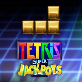 Tetris Super Jackpots by WMS, showcased at minocasino.eu.com – game logo