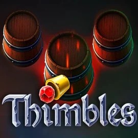 Thimbles slot logo by Evoplay at Mino CasinoThimbles