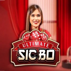 Ultimate Sic Bo slot logo by Ezugi at Mino Casino